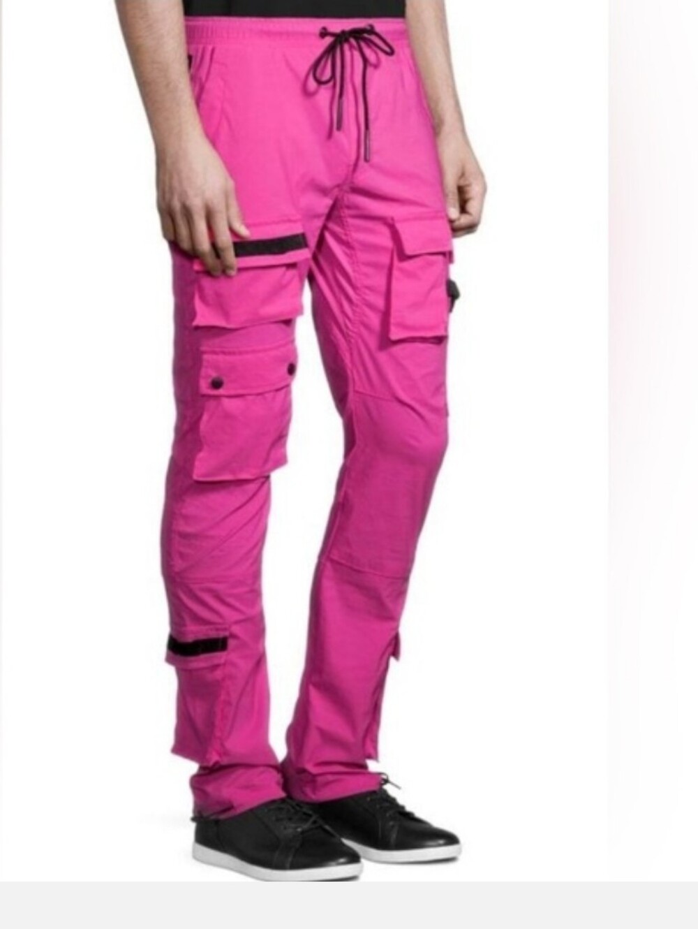 Decibel Tactical Cargo Joggers Pants with Drawstring Waist XL